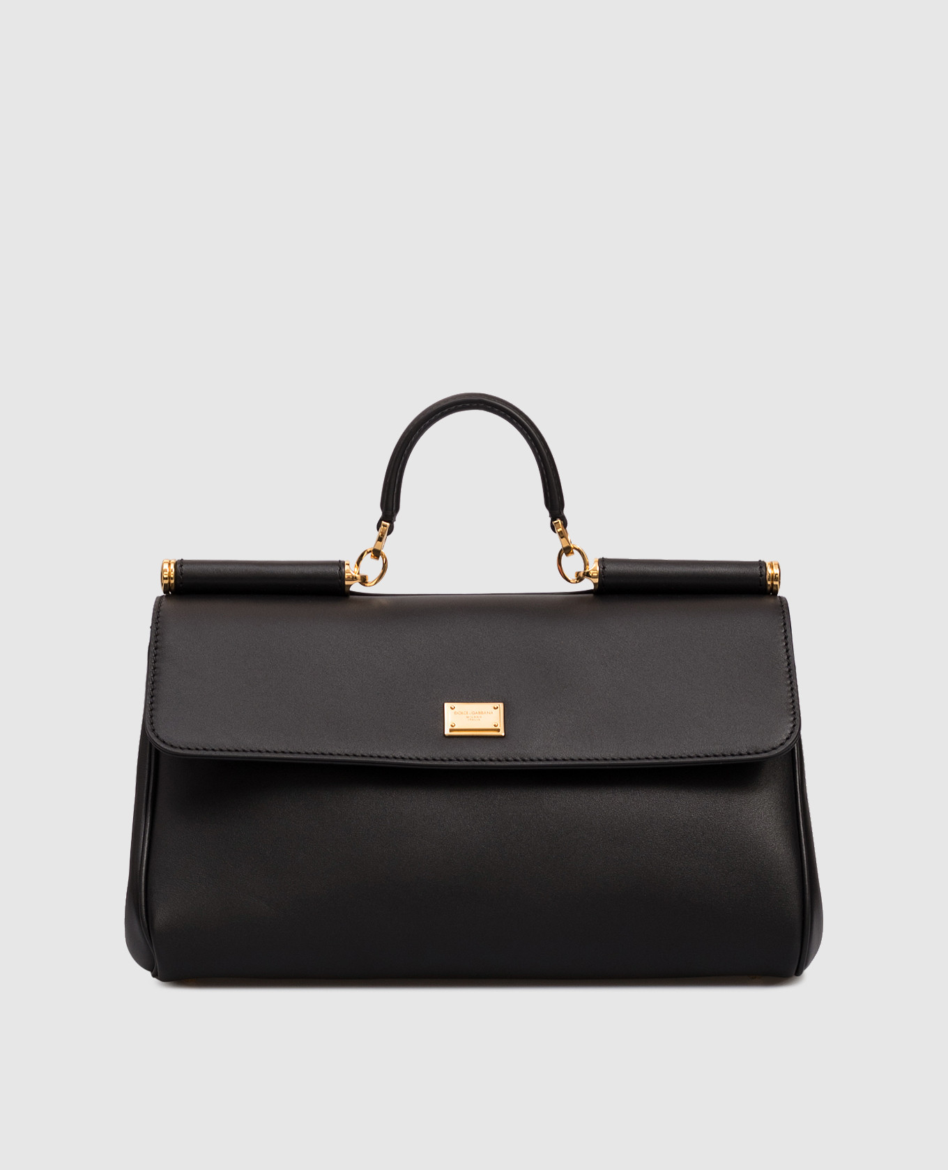 

My Sicily black leather satchel bag Dolce&Gabbana