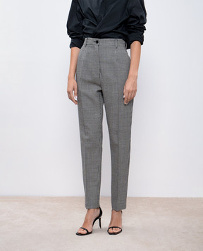 Dolce&Gabbana Pants made of wool in a pattern FTAM2TFQ2NW