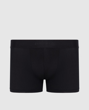 Zimmerli Black boxer briefs with logo 7001343
