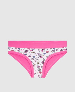 RiminiVeste Children's pink Lovely panties with a unicorn print B2823J