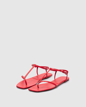 Lou Lou Studio AMARU red leather sandals AMARU