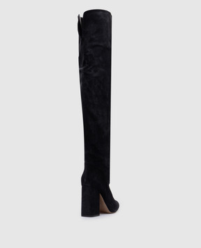 Paris Texas ANJA black suede boots PX1394XV003