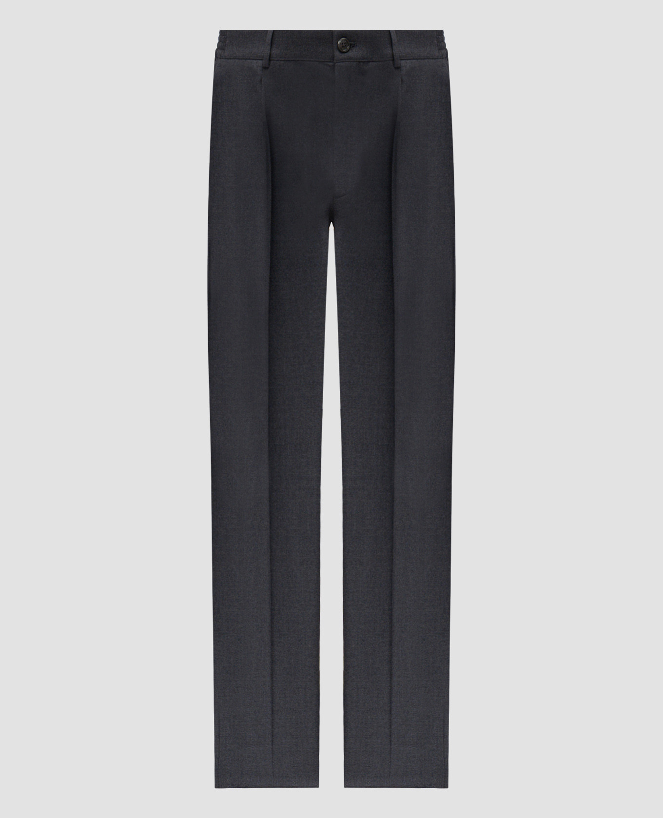 Gray wool pants Stefano Ricci