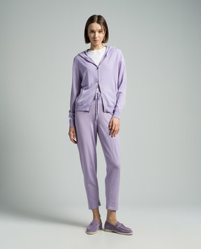 Babe Pay Pls Purple sports suit made of wool MD9782318465R