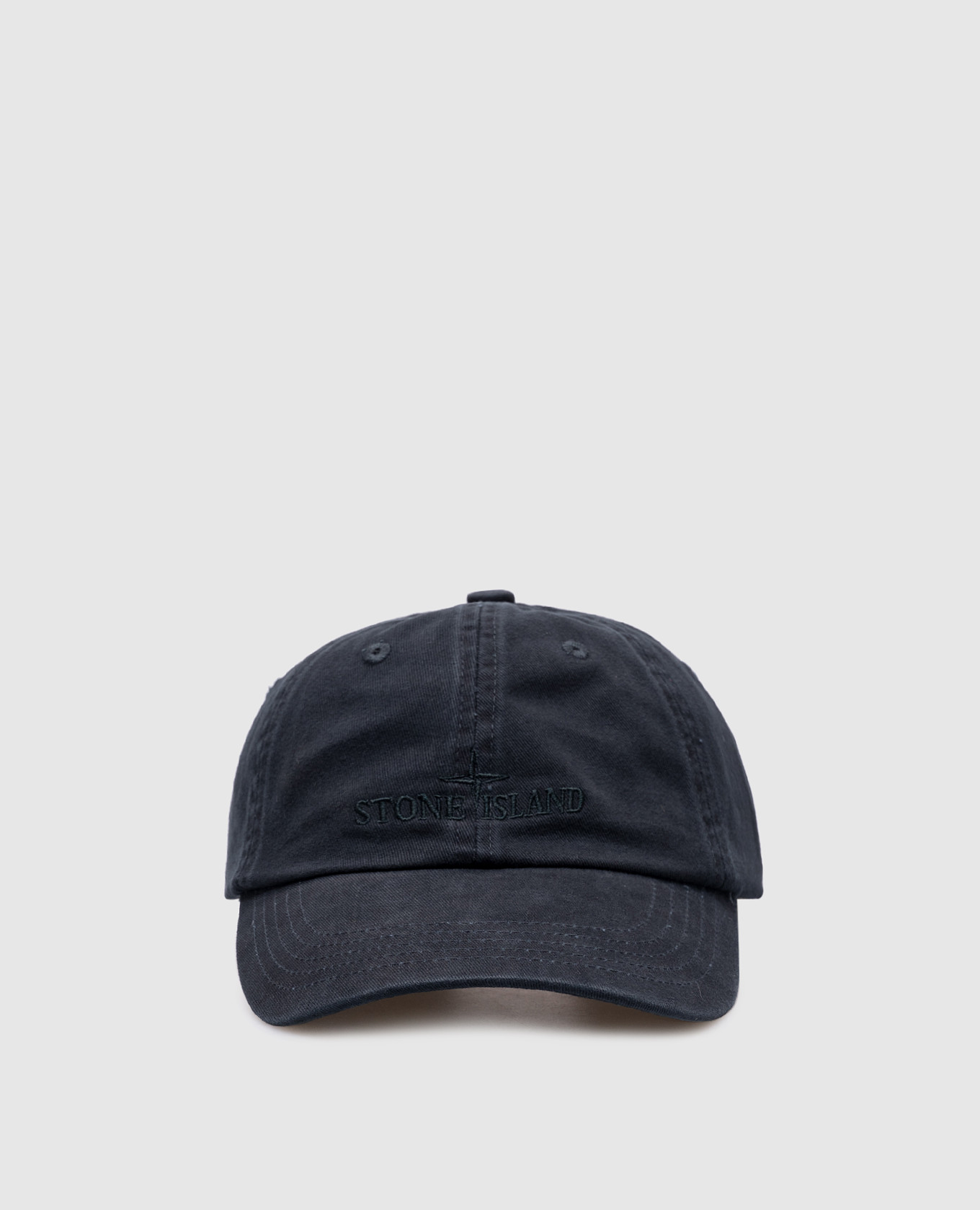 

Blue cap with logo embroidery Stone Island