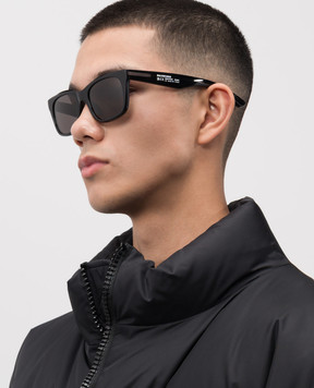 Balenciaga Black sunglasses with logo 847031T0039