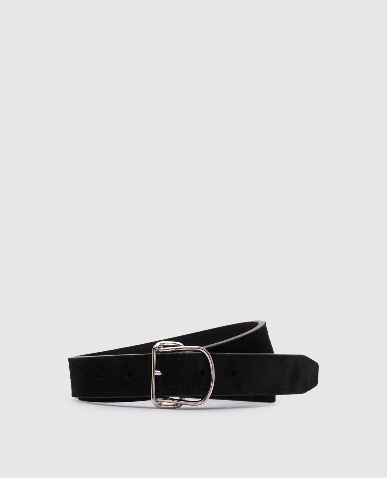 Black suede belt Toteme