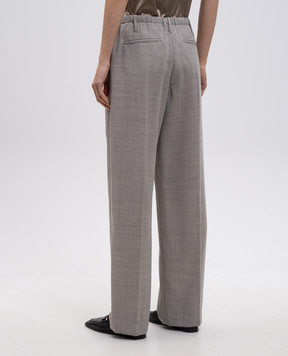 Brunello Cucinelli Gray wool pants MP507P8983