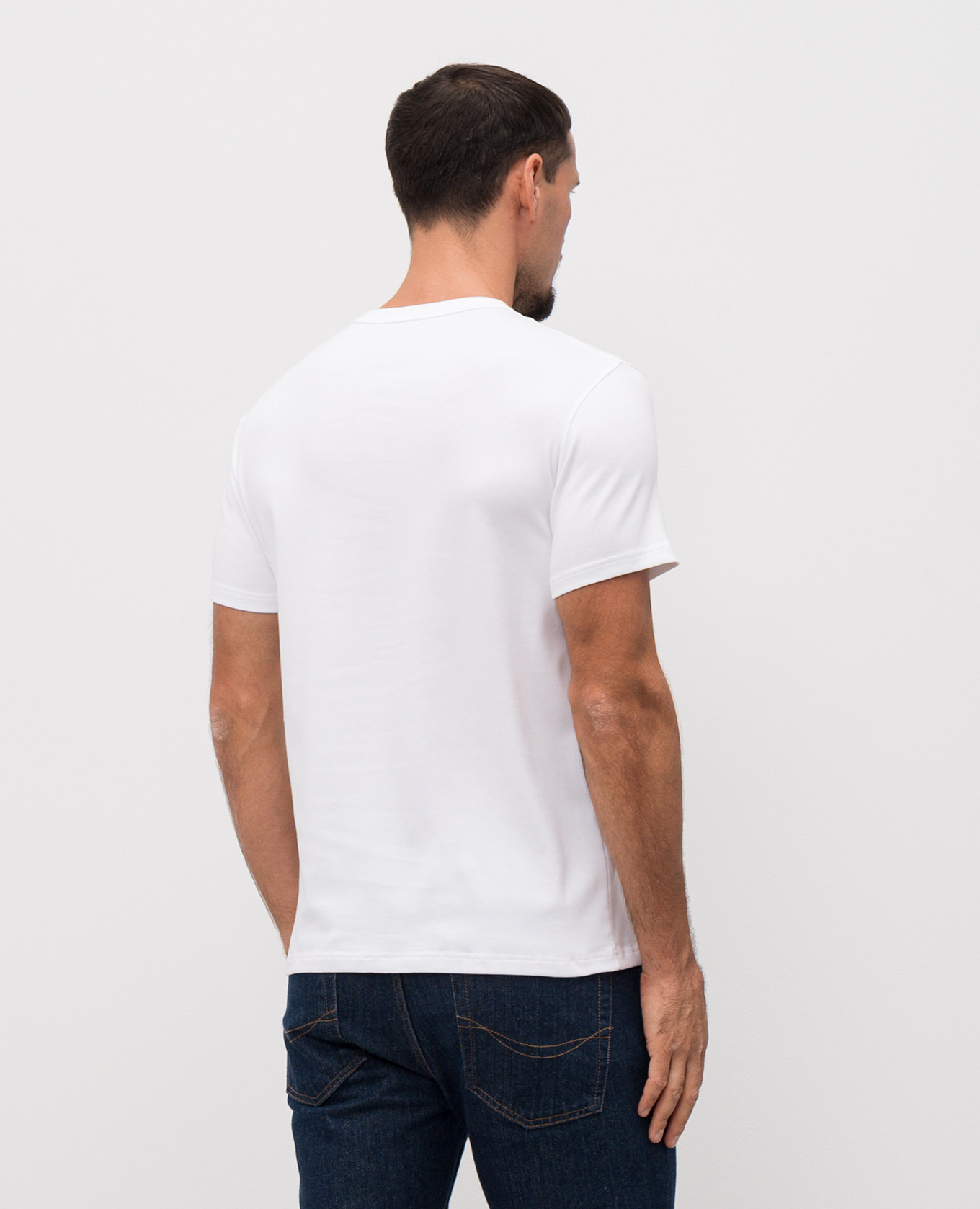 

White T-shirt with logo Tom Ford