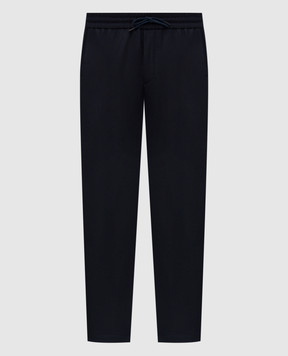 Sease Blue wool pants PT037TN271