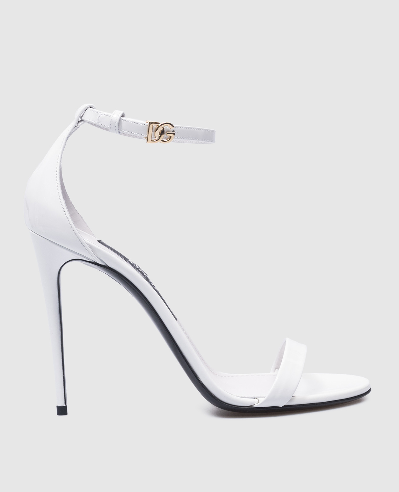 

Keira white patent leather sandals Dolce&Gabbana