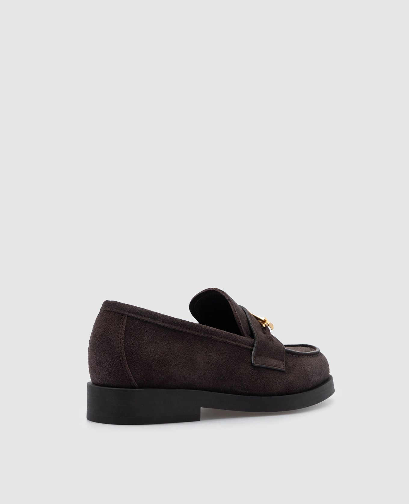 

Maddie Diamond Brown Suede Loafers Jimmy Choo