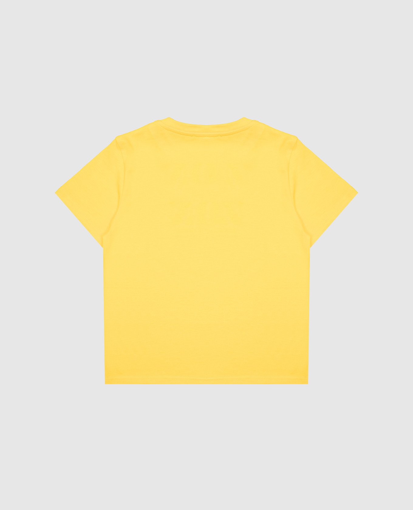 

Kids' yellow Dad and Son printed t-shirt Vilebrequin