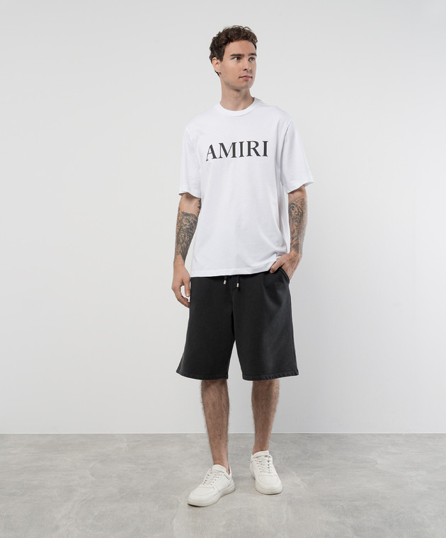 AMIRI - White Core t-shirt with contrast logo print