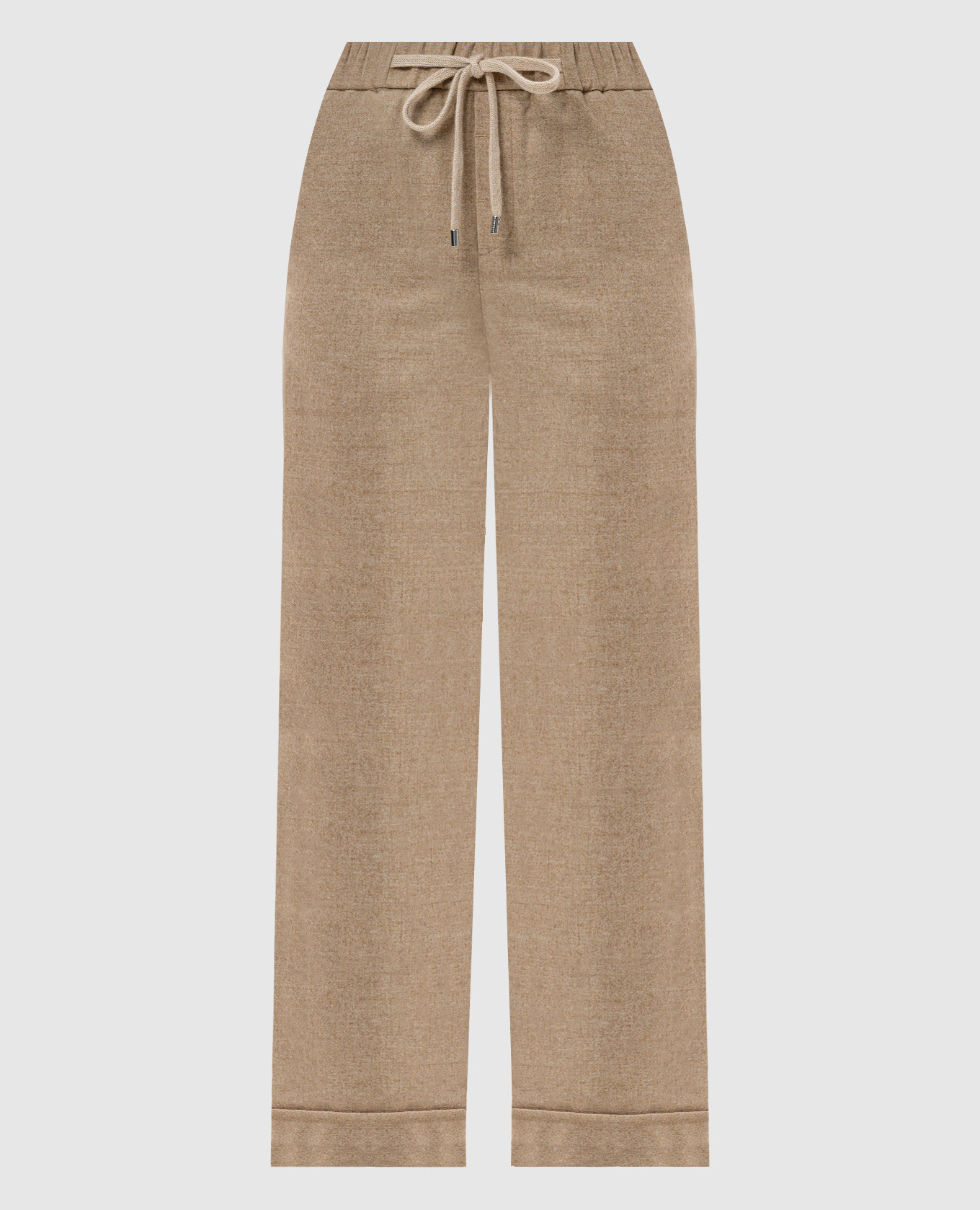 

Beige pants with wool Peserico