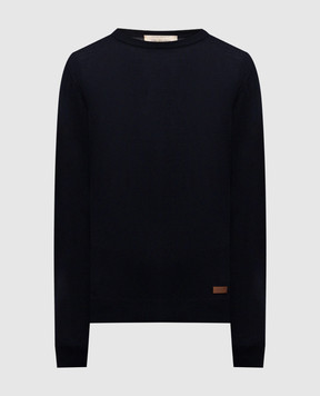 Trussardi Blue wool jumper M0058000007NMK605K02