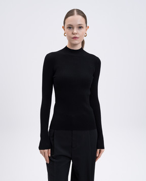 Twinset Black ribbed golf 252TP3243
