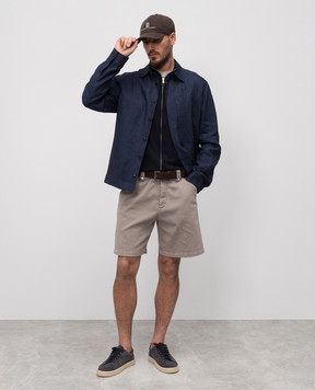 Brunello Cucinelli Gray shorts M277PU0055