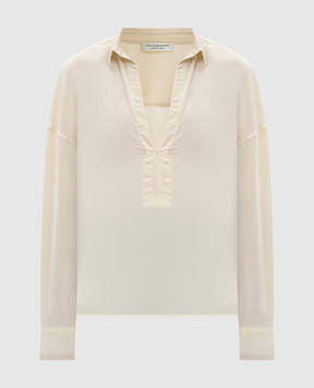 Philosophy di Lorenzo Serafini Yellow blouse A02097119