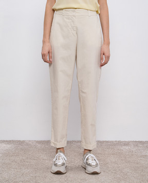 Peserico Beige pants P04680T300800