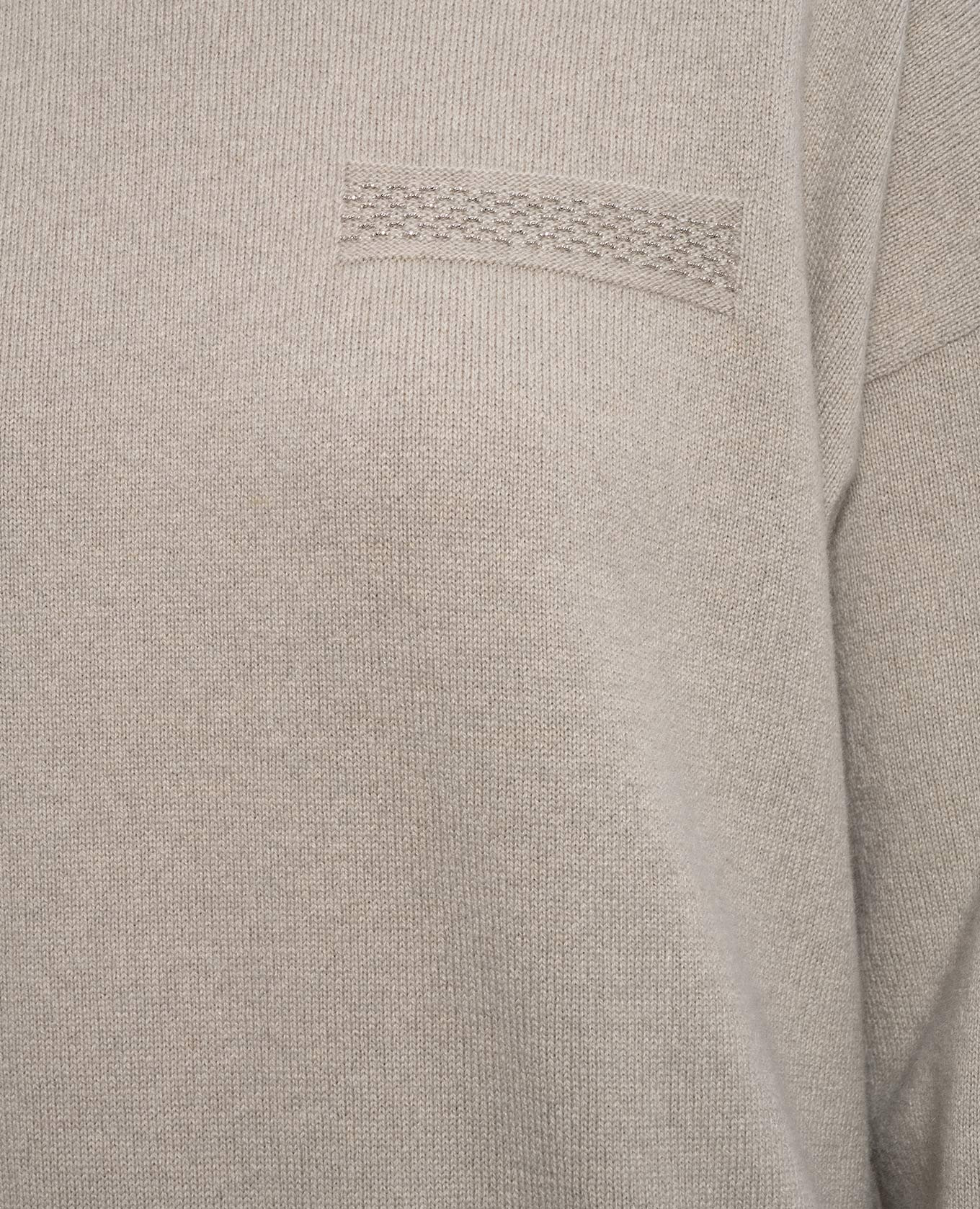 

Green wool, silk and cashmere jumper Peserico