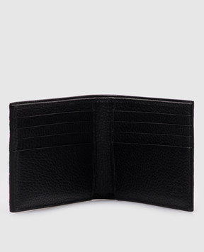 Valentino Black leather wallet ROCKSTUD 7Y2P0AQ3PDX