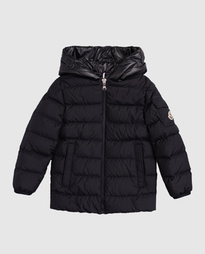 Moncler ENFANT Children's blue down jacket with logo K29541A00004597YW6