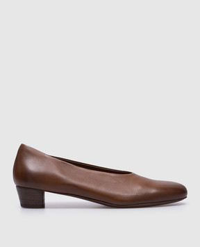 Marsell Codina Decollette brown leather shoes MW8307094