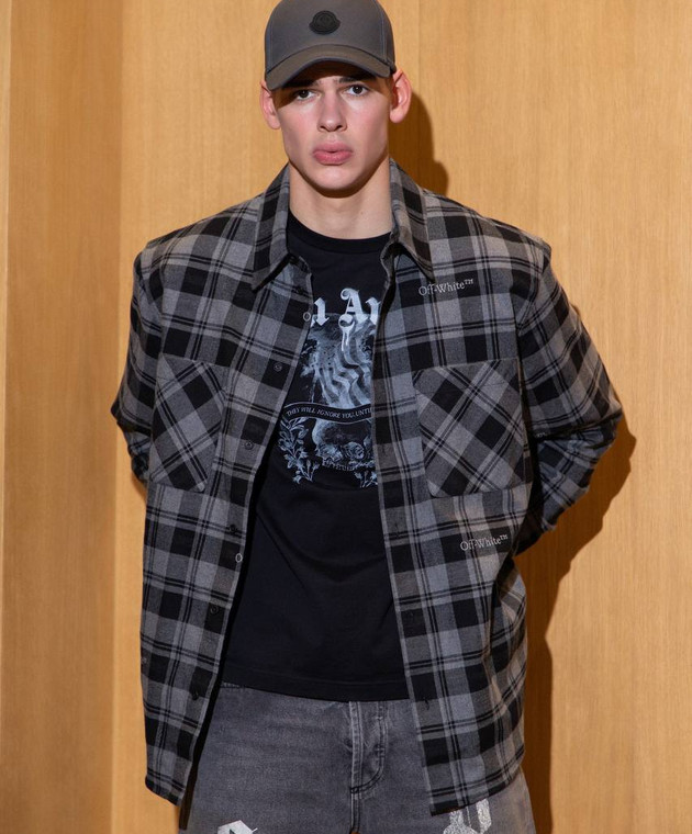 Palm Angels - STATEMENT PENCIL black t-shirt with print