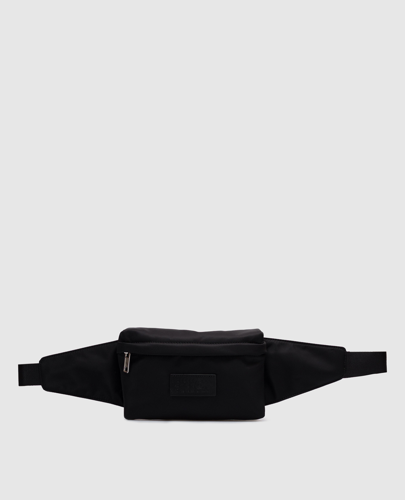 

Black waist bag with logo patch Maison Margiela MM6