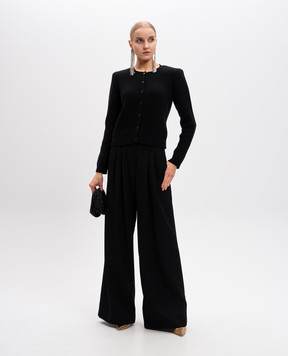 Magda Butrym Black pants made of wool PANTS01135924