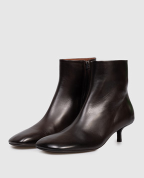 Marsell Cotama brown leather ankle boots MW8600P010