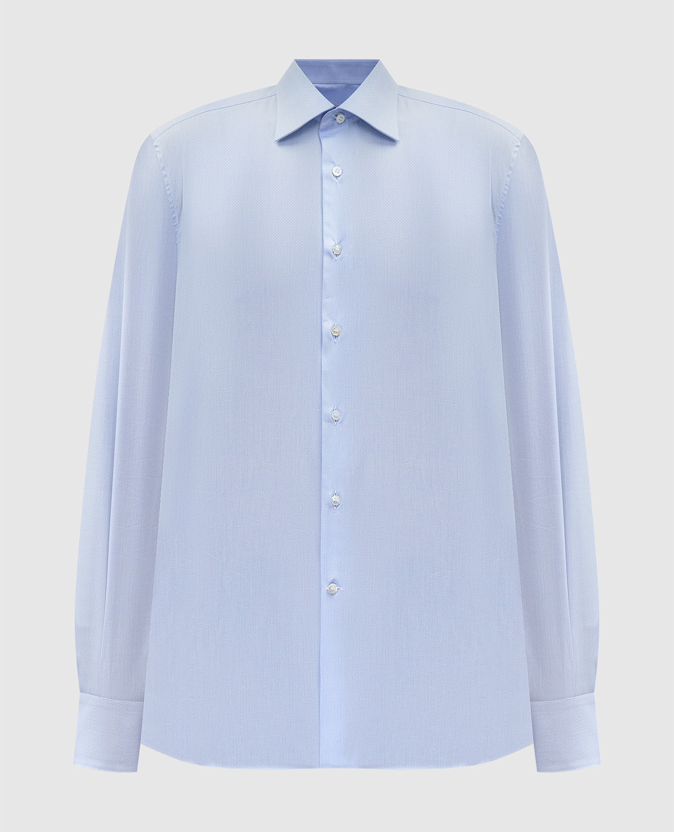 Blue patterned shirt stefano ricci