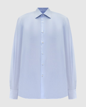 Stefano Ricci Blue patterned shirt MC003678L1601