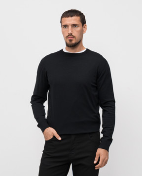 Stefano Ricci Black wool jumper K303025G01F25345