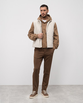MooRER Brown Matthew sweatpants MATTHEWIT