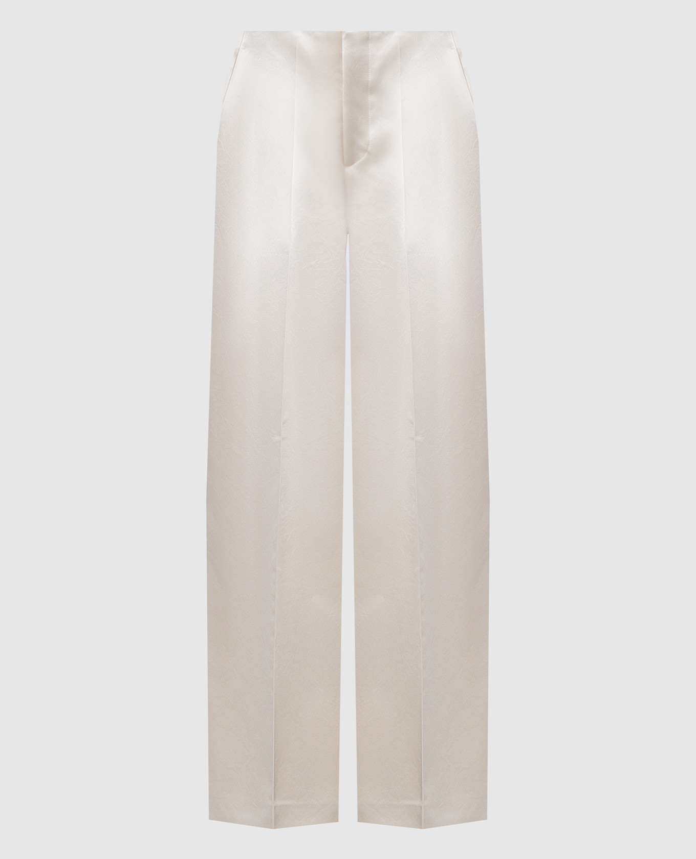 Beige pants with shiny texture Philosophy di Lorenzo Serafini