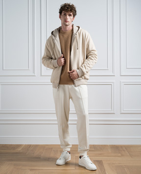 Cashmere&Whiskey Beige double-sided jacket GM00313404376264