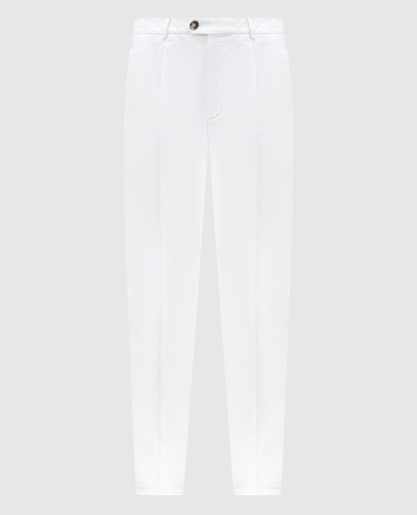 

White chinos Brunello Cucinelli