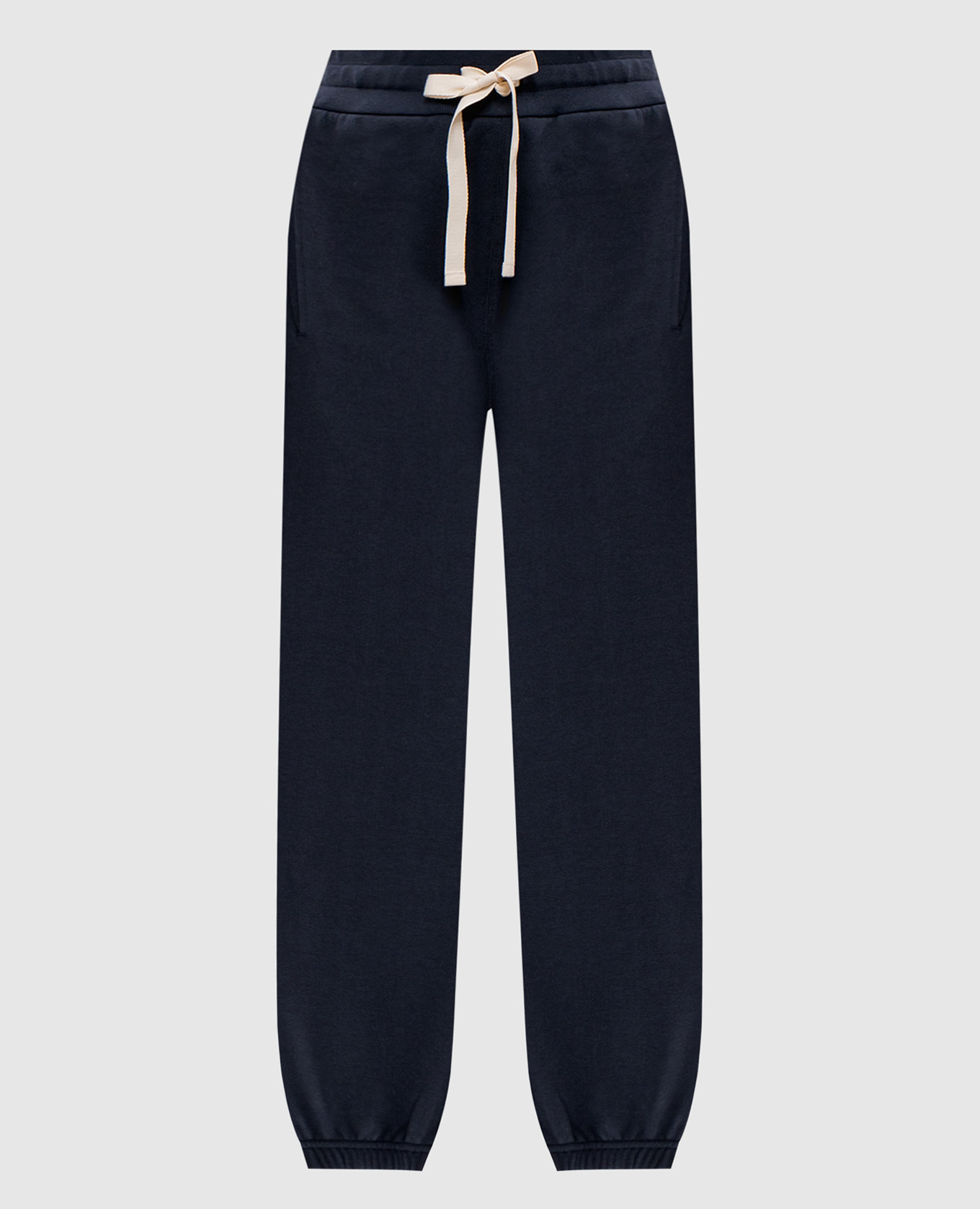 Jil Sander Blue logo joggers