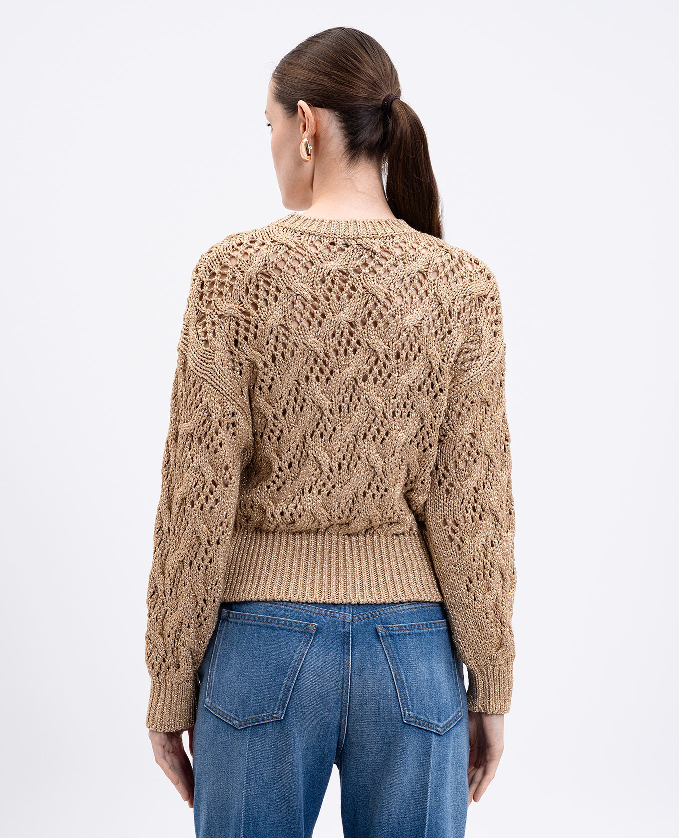 

PILADE golden sweater with lurex Max Mara
