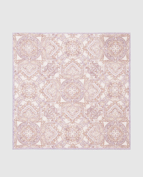 Brunello Cucinelli Reversible printed silk pachet scarf MR8940091