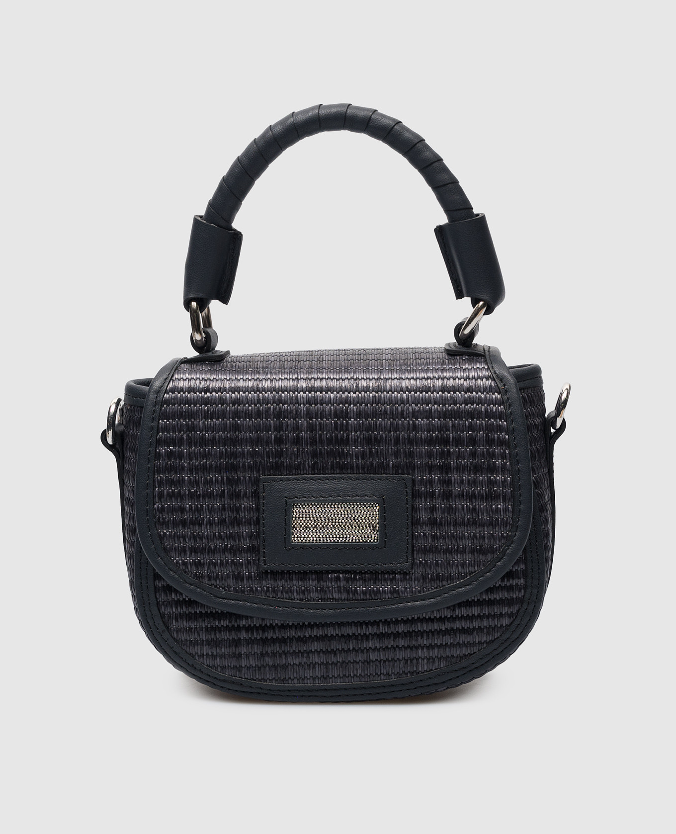 

Blue combination bag with monil chain Peserico