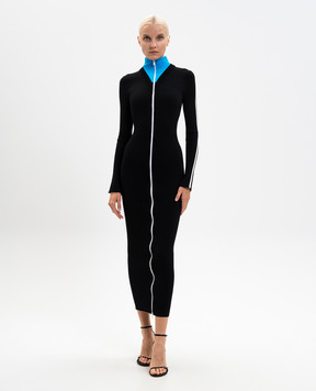SSHEENA Black KIWI ribbed dress 25FWKIWIFF25001