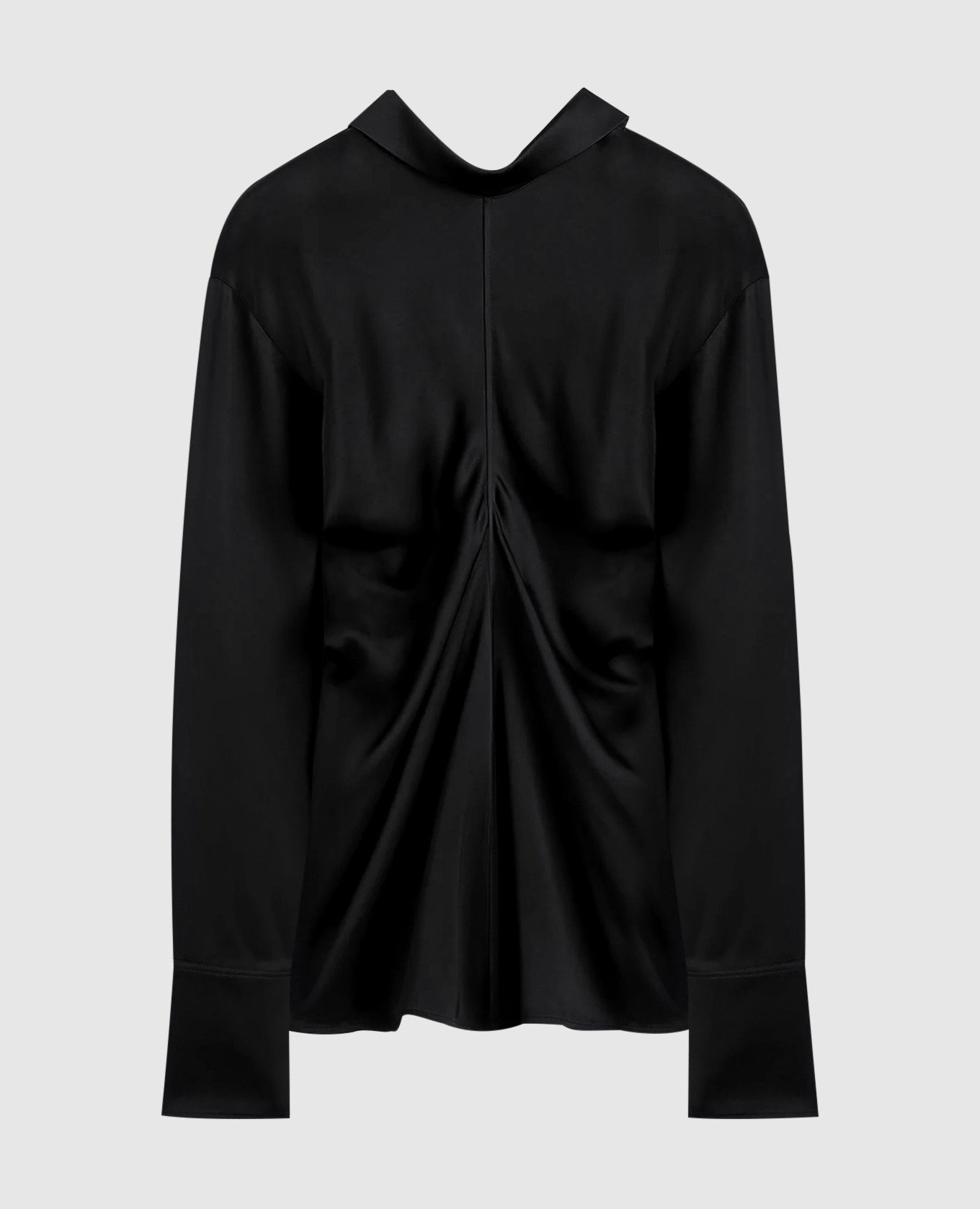 

Black blouse with drapery Toteme