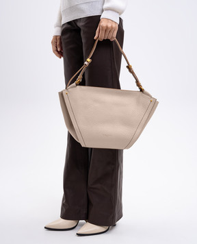 Gianni Chiarini Bloom beige leather tote bag BS11796RNGDBLTU