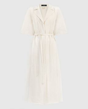 JOSEPH Dareau beige shirt dress with silk JP001600