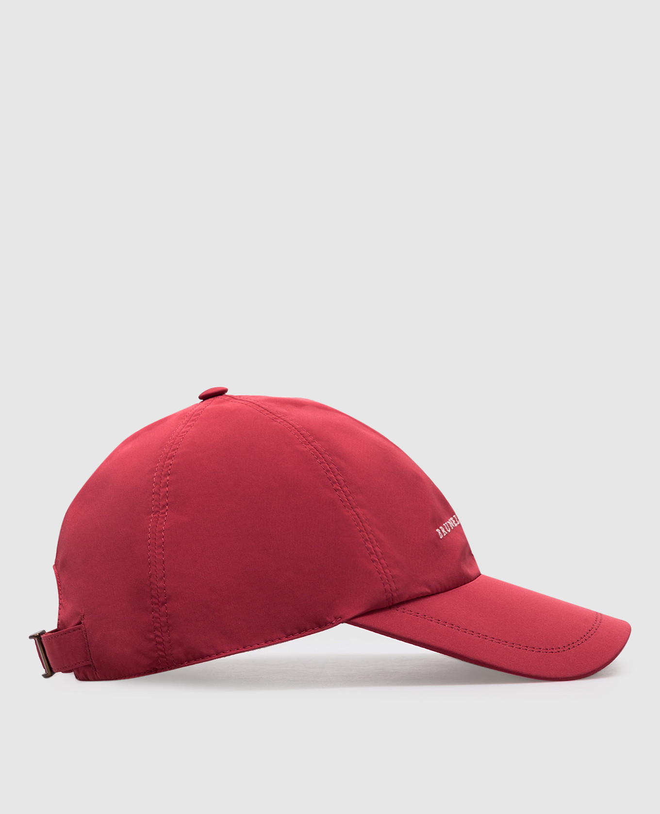 

Red cap with logo embroidery Brunello Cucinelli