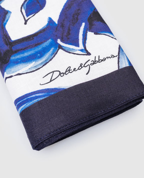 Dolce&Gabbana A set of printed linen napkins TCGS04TCAG9