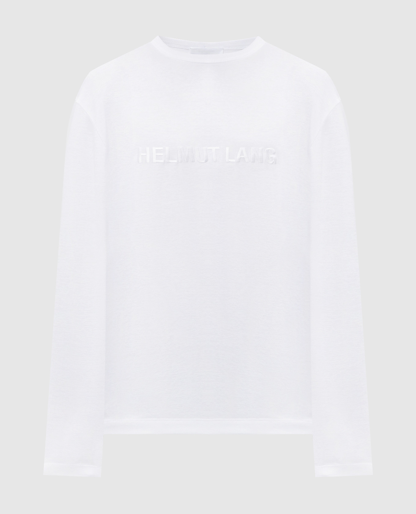 

White longsleeve with logo embroidery Helmut Lang